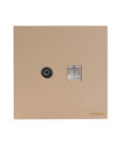 Ổ cắm TV+ mạng RJ45/Cat 6